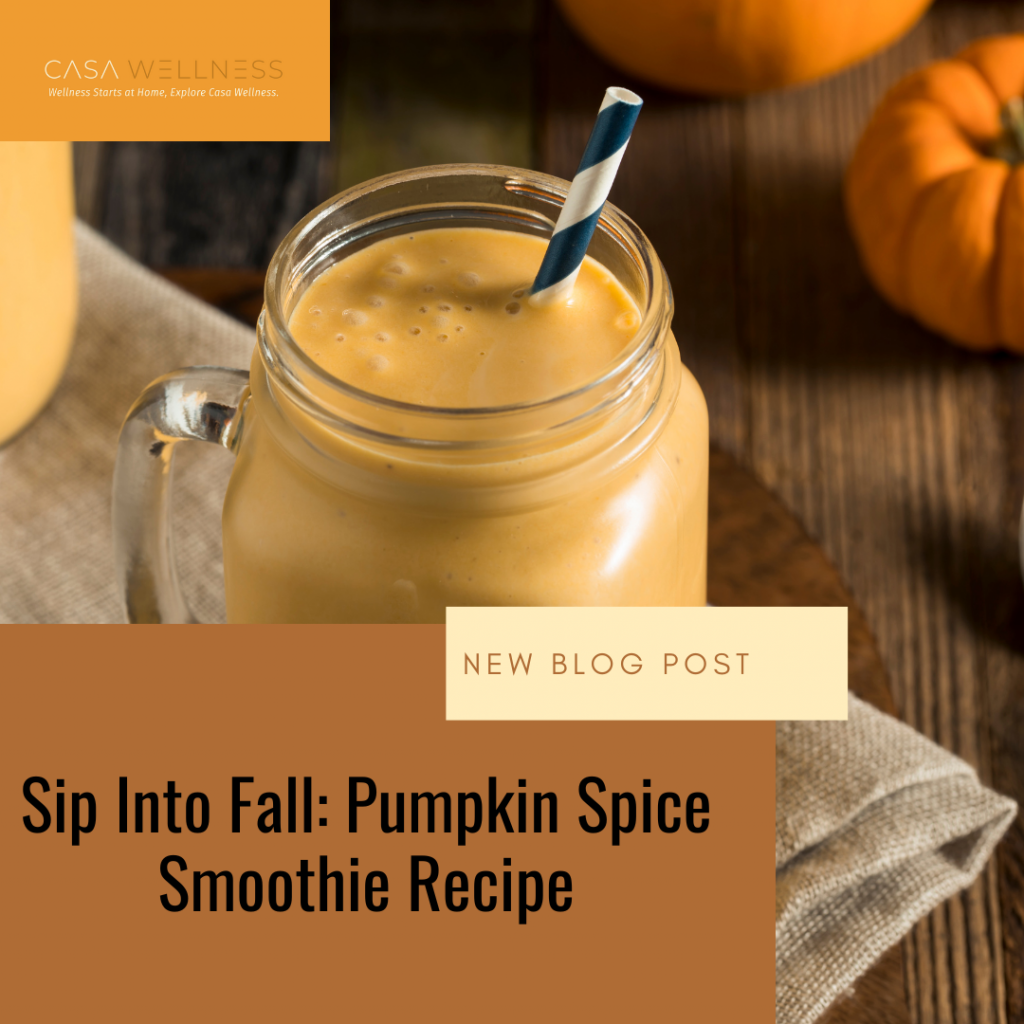 Sip Into Fall Pumpkin Spice Smoothie Recipe
