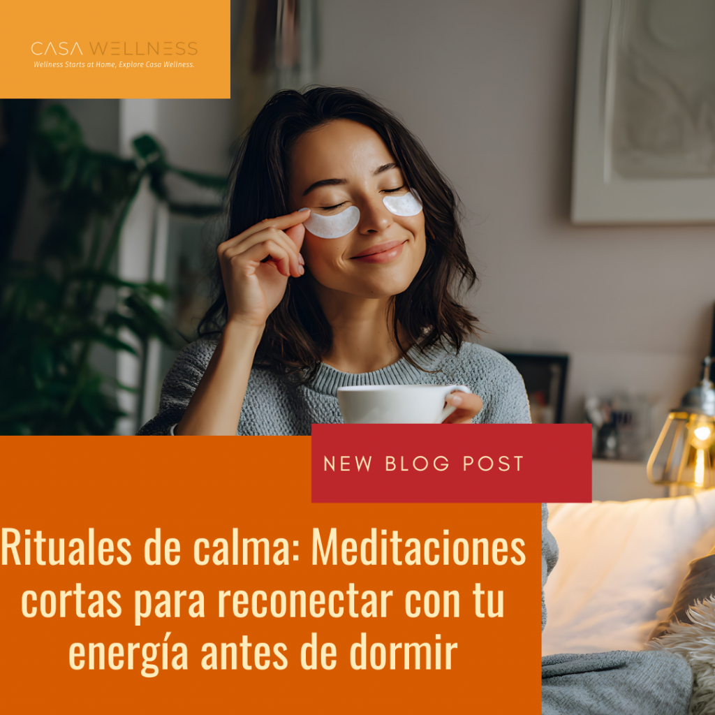 Rituales de calma: Meditaciones cortas para reconectar con tu energía antes de dormir